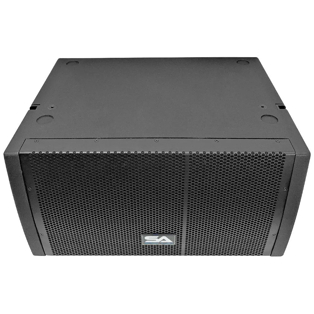 SAXLP-12P-PKG1 - Four Passive 12 Inch Line Array Speakers with Dual Compression Drivers