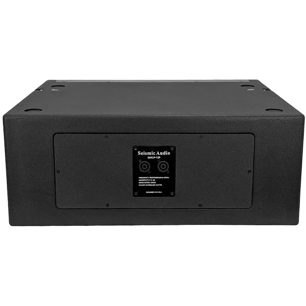 SAXLP-12P-PKG1 - Four Passive 12 Inch Line Array Speakers with Dual Compression Drivers
