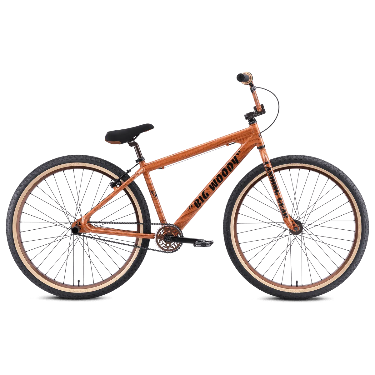 SE Bikes Big Ripper 29 Inch Bike Wood Grain