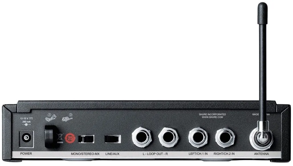Shure PSM300 P3TR112GR Wireless In-ear Monitor System - G20 Band