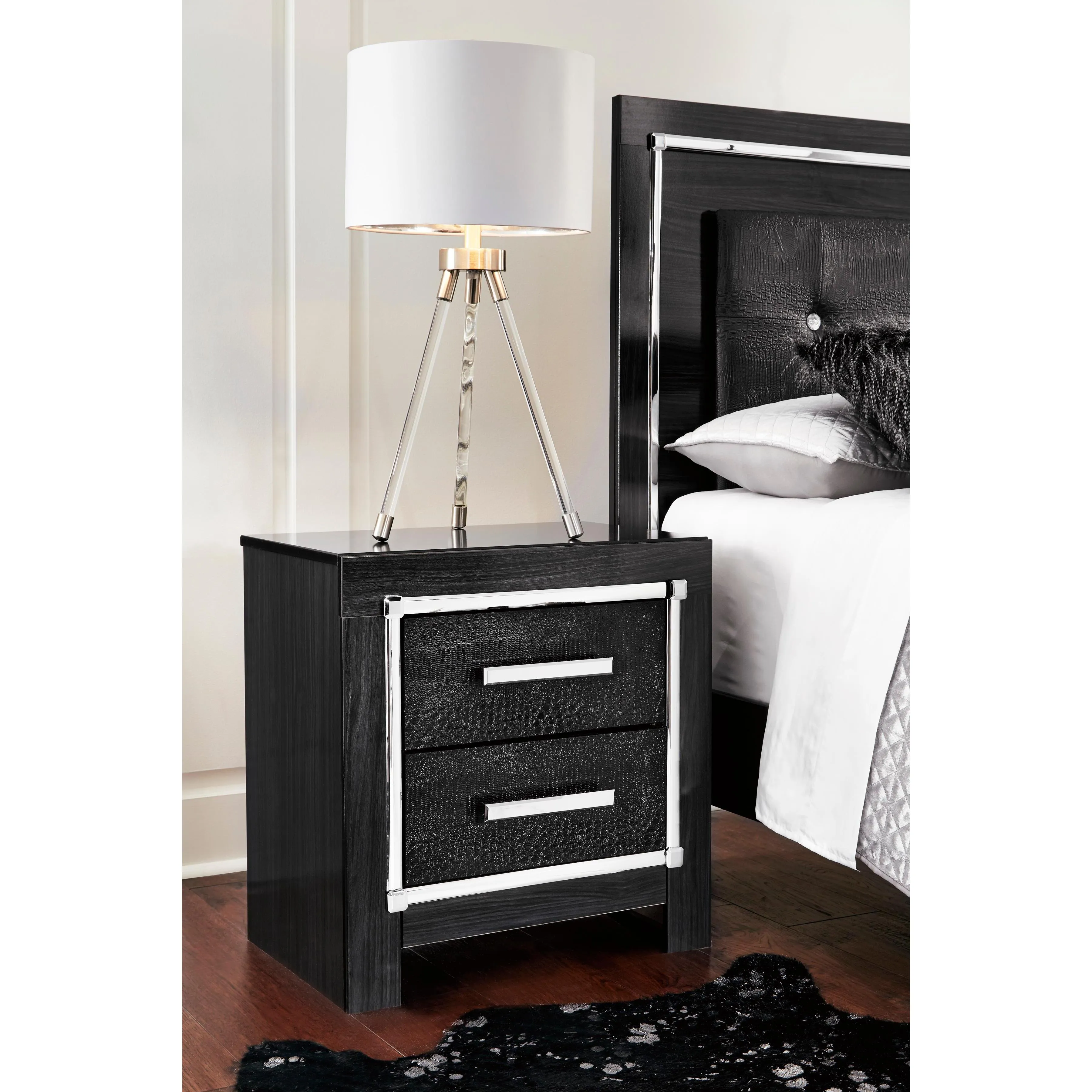 Signature Design by Ashley Kaydell B1420 8 pc King Panel Storage Bedroom Set
