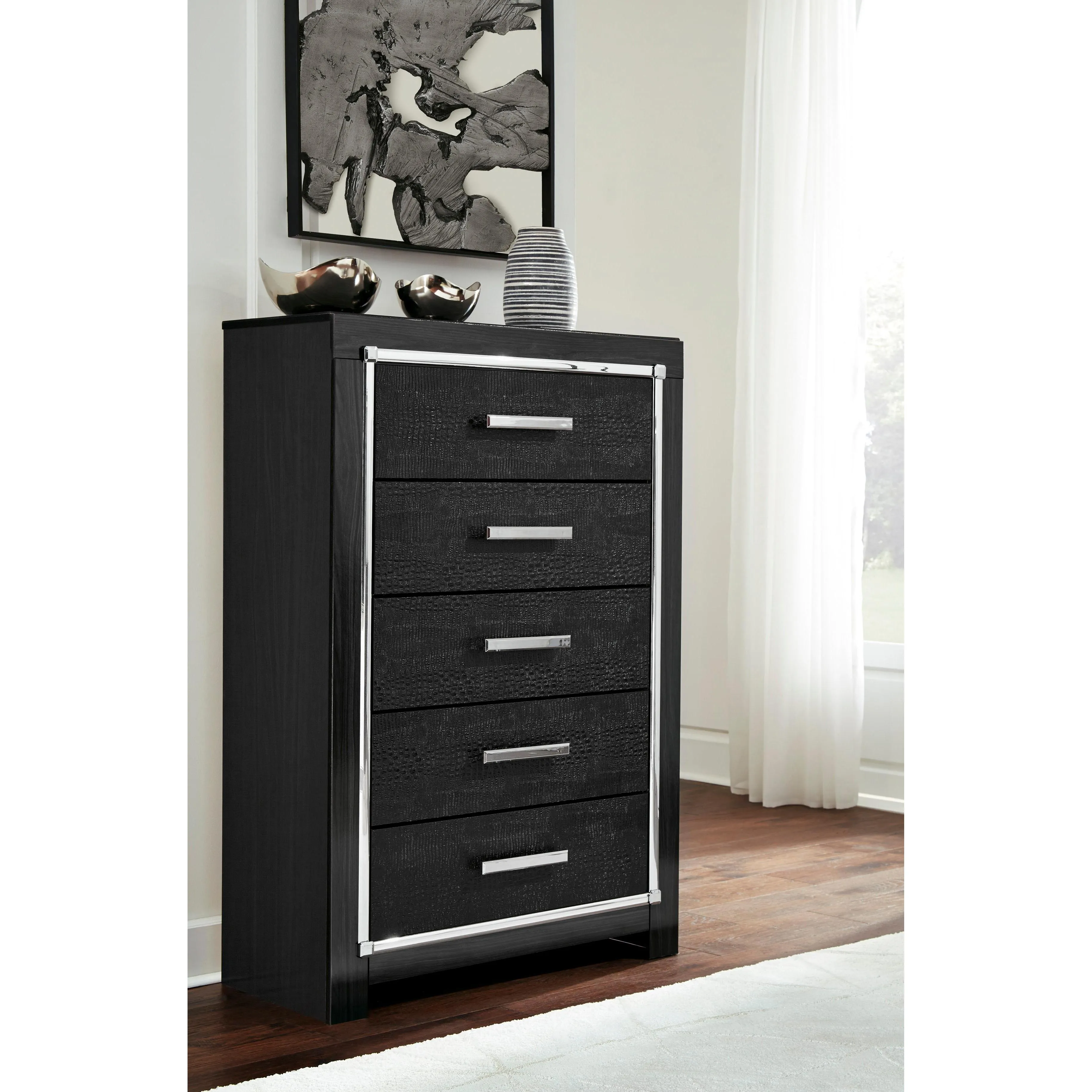 Signature Design by Ashley Kaydell B1420 8 pc King Panel Storage Bedroom Set