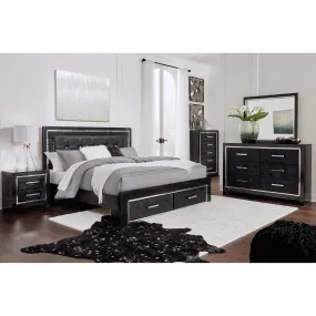 Signature Design by Ashley Kaydell B1420 8 pc King Panel Storage Bedroom Set