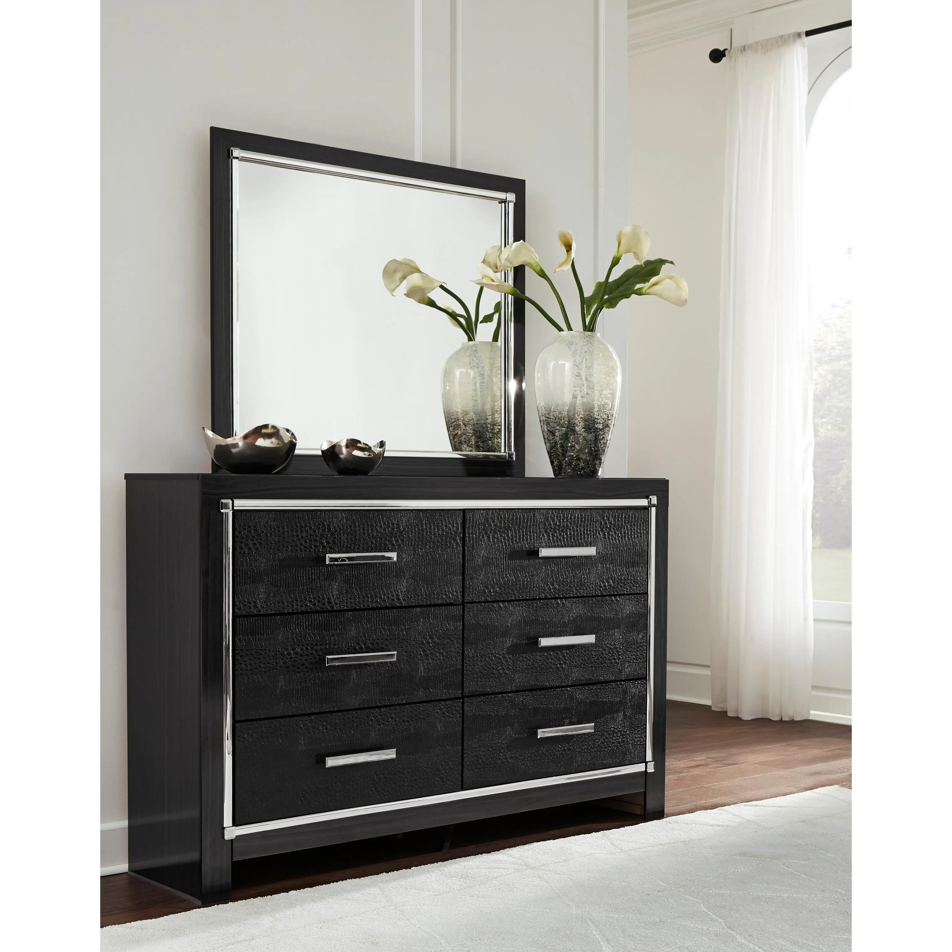 Signature Design by Ashley Kaydell B1420 8 pc King Panel Storage Bedroom Set