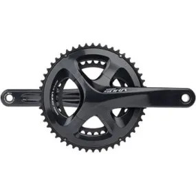 Sora FC-R3000 Bicycle Crankset - 165mm, 9-Speed, 50/34t, 110 Asymmetric BCD, Hollowtech II Spindle Interface, Gray