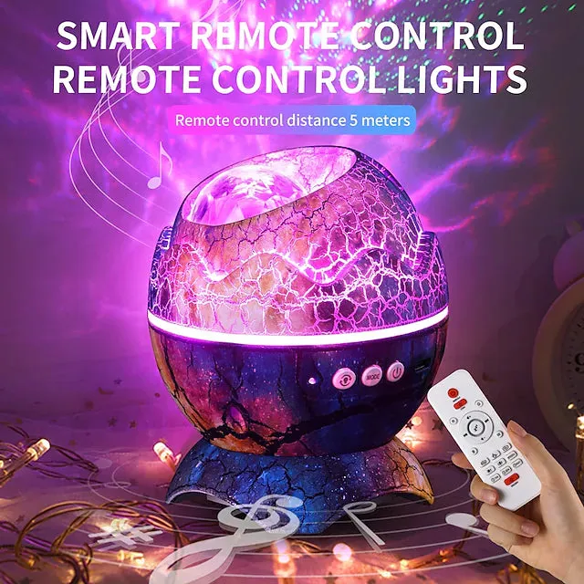 Star Projector Bluetooth Speaker LED Night Light