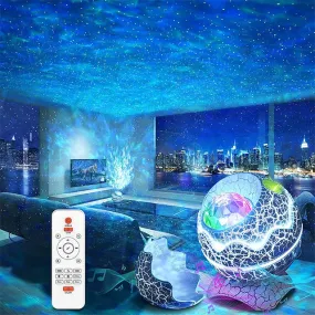 Star Projector Bluetooth Speaker LED Night Light
