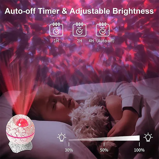 Star Projector Bluetooth Speaker LED Night Light