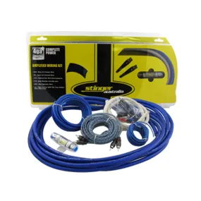 Stinger STK4 Stinger  4 Gauge Complete Wiring Kit.