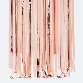 Streamer Backdrop - Pink Blush