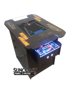 Suncoast Arcade Premium Cocktail Arcade Machine - 412 Games