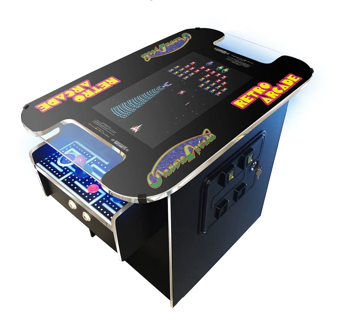 Suncoast Arcade Premium XL Cocktail Arcade - 60 Games - 24" Screen