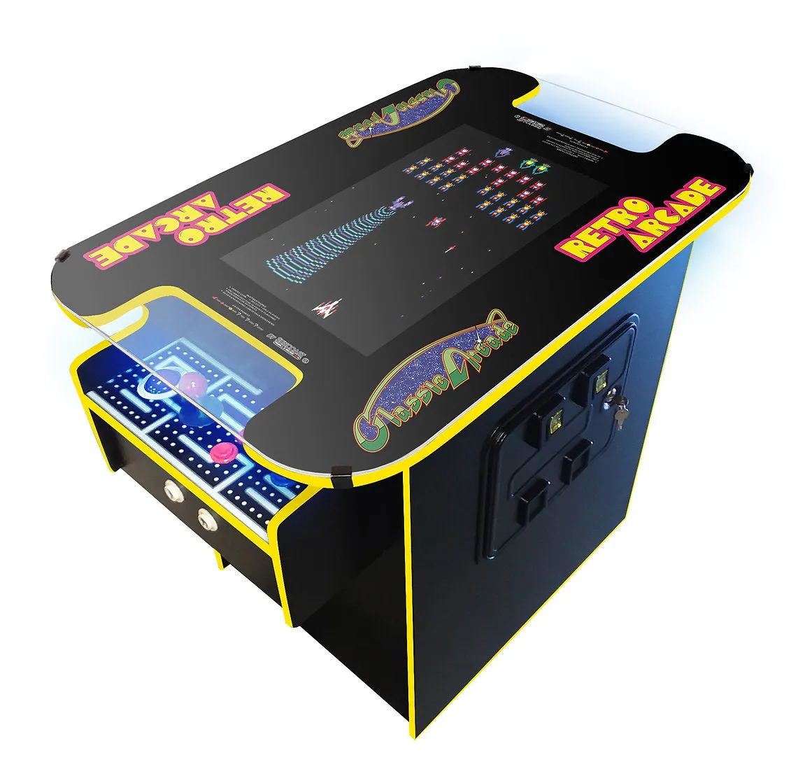 Suncoast Arcade Premium XL Cocktail Arcade - 60 Games - 24" Screen