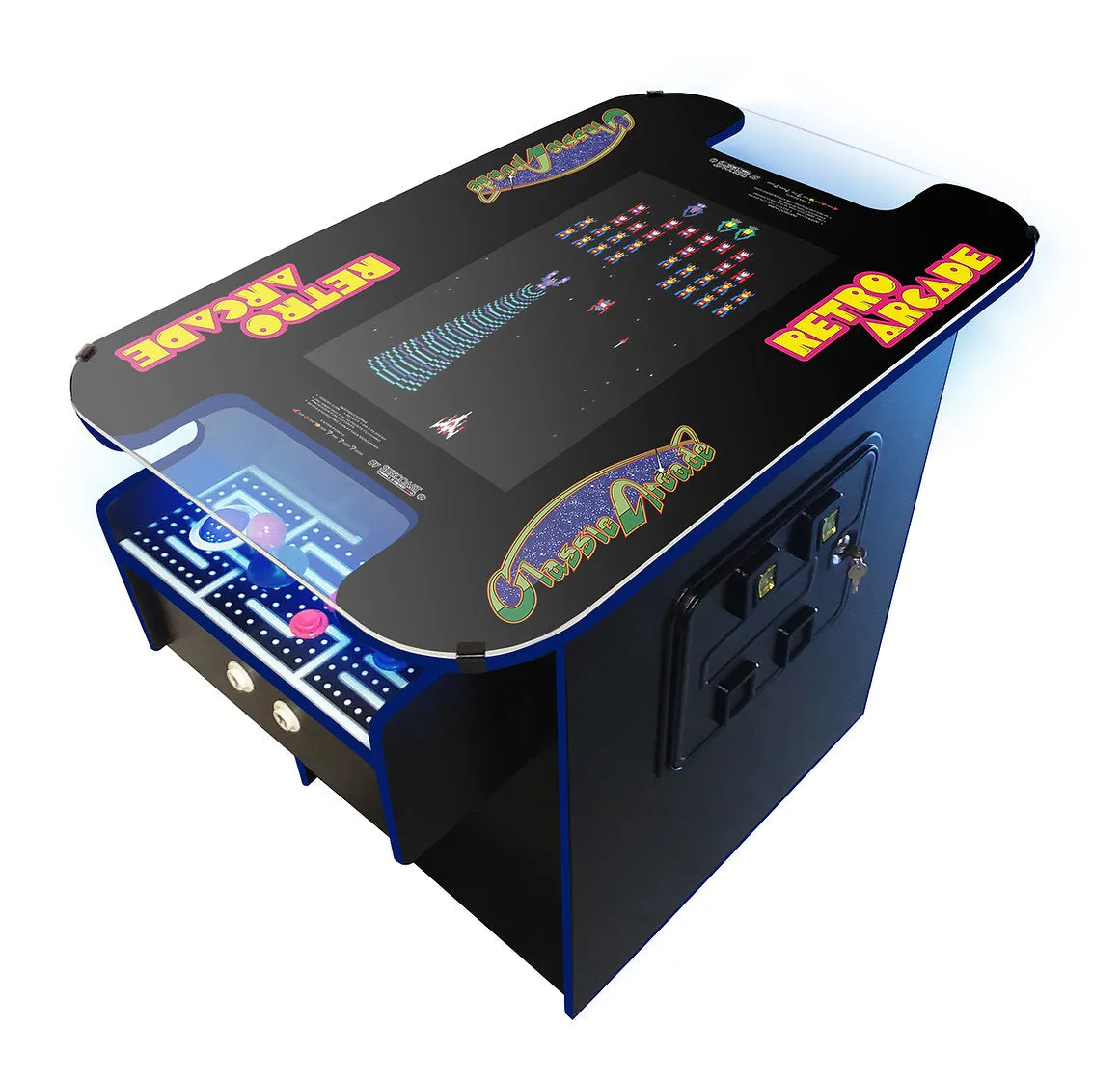 Suncoast Arcade Premium XL Cocktail Arcade - 60 Games - 24" Screen