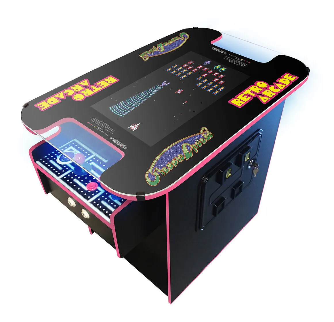 Suncoast Arcade Premium XL Cocktail Arcade - 60 Games - 24" Screen