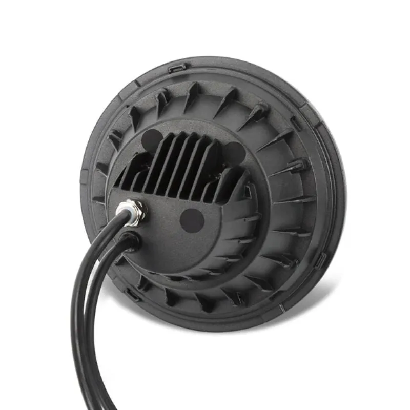 Suparee 7" Jeep RGBW LED Headlights with Z Cut-off Focus Beam for 1997  Wrangler