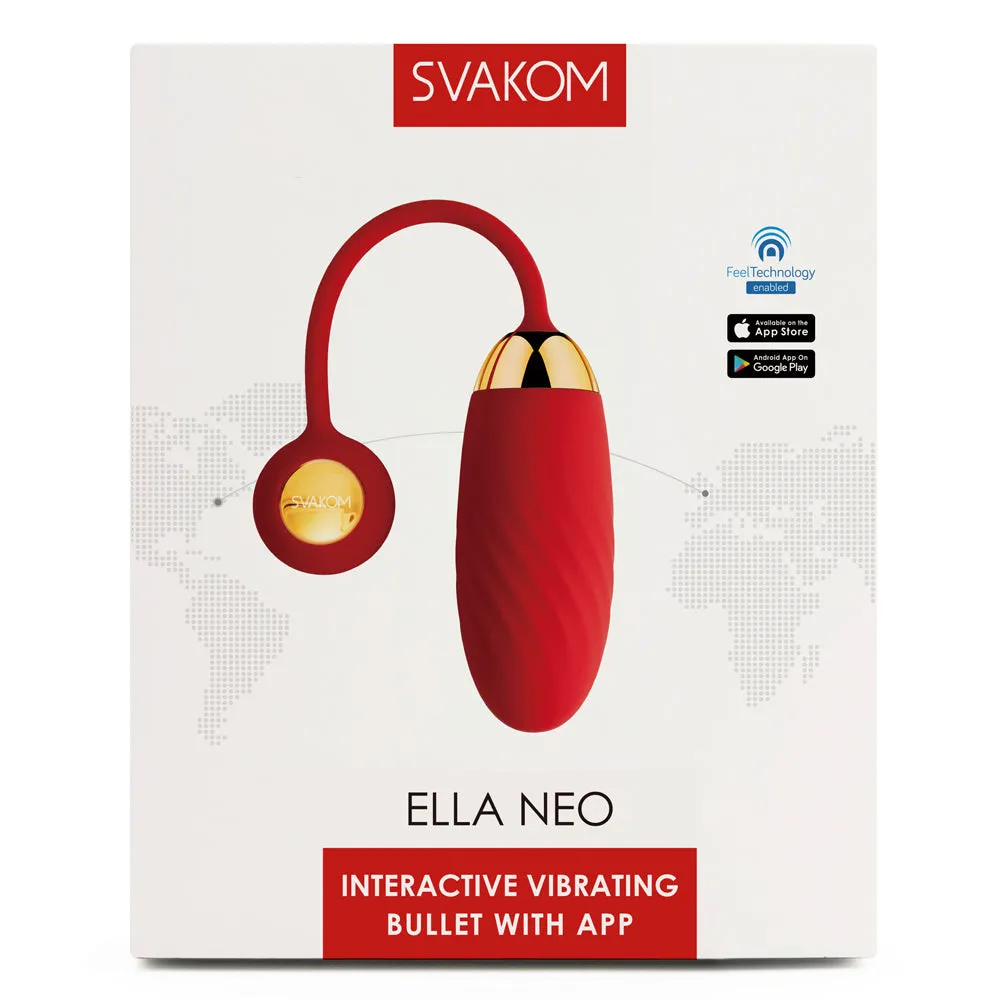 Svakom Ella Neo Interactive Vibrating Egg Bullet