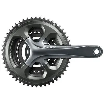 Tiagra FC-4703 Crankset - 175mm 10-Speed 50/39/30t 110/74 Asymmetric BCD Hollowtech II Spindle Interface Gray