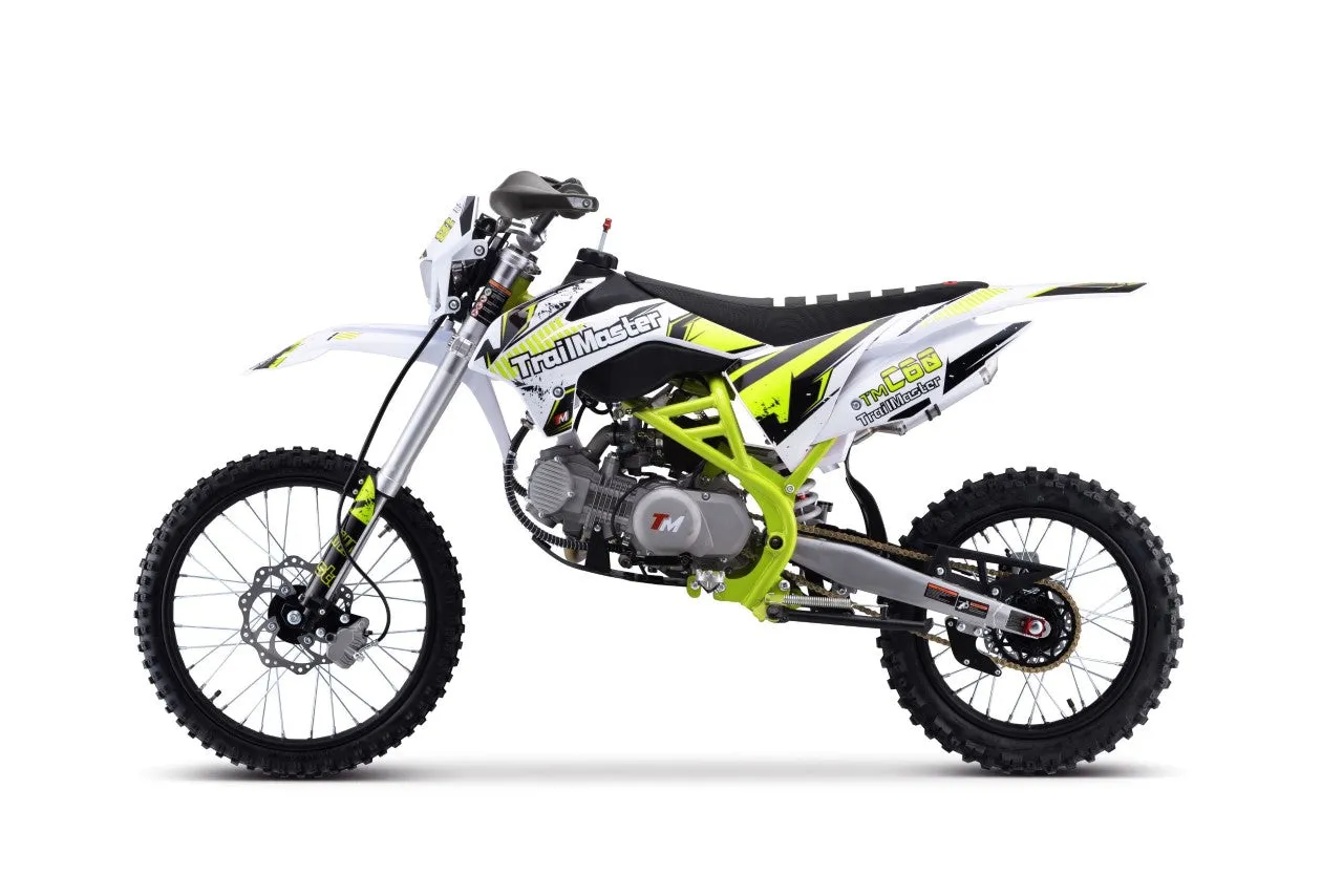 Trailmaster C60 160cc, 19 inch front tire, 34' inch seat height, 4 speed manual, LED head light