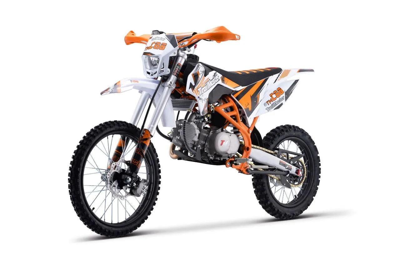 Trailmaster C60 160cc, 19 inch front tire, 34' inch seat height, 4 speed manual, LED head light