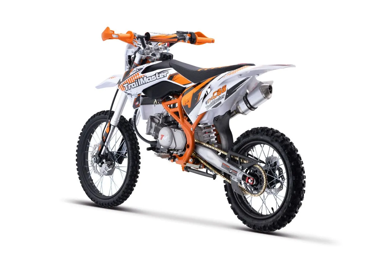 Trailmaster C60 160cc, 19 inch front tire, 34' inch seat height, 4 speed manual, LED head light
