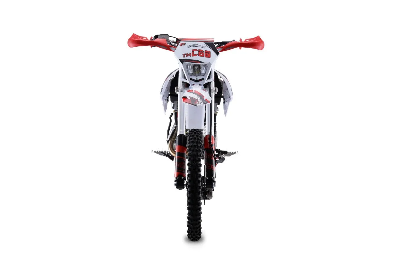 Trailmaster C60 160cc, 19 inch front tire, 34' inch seat height, 4 speed manual, LED head light