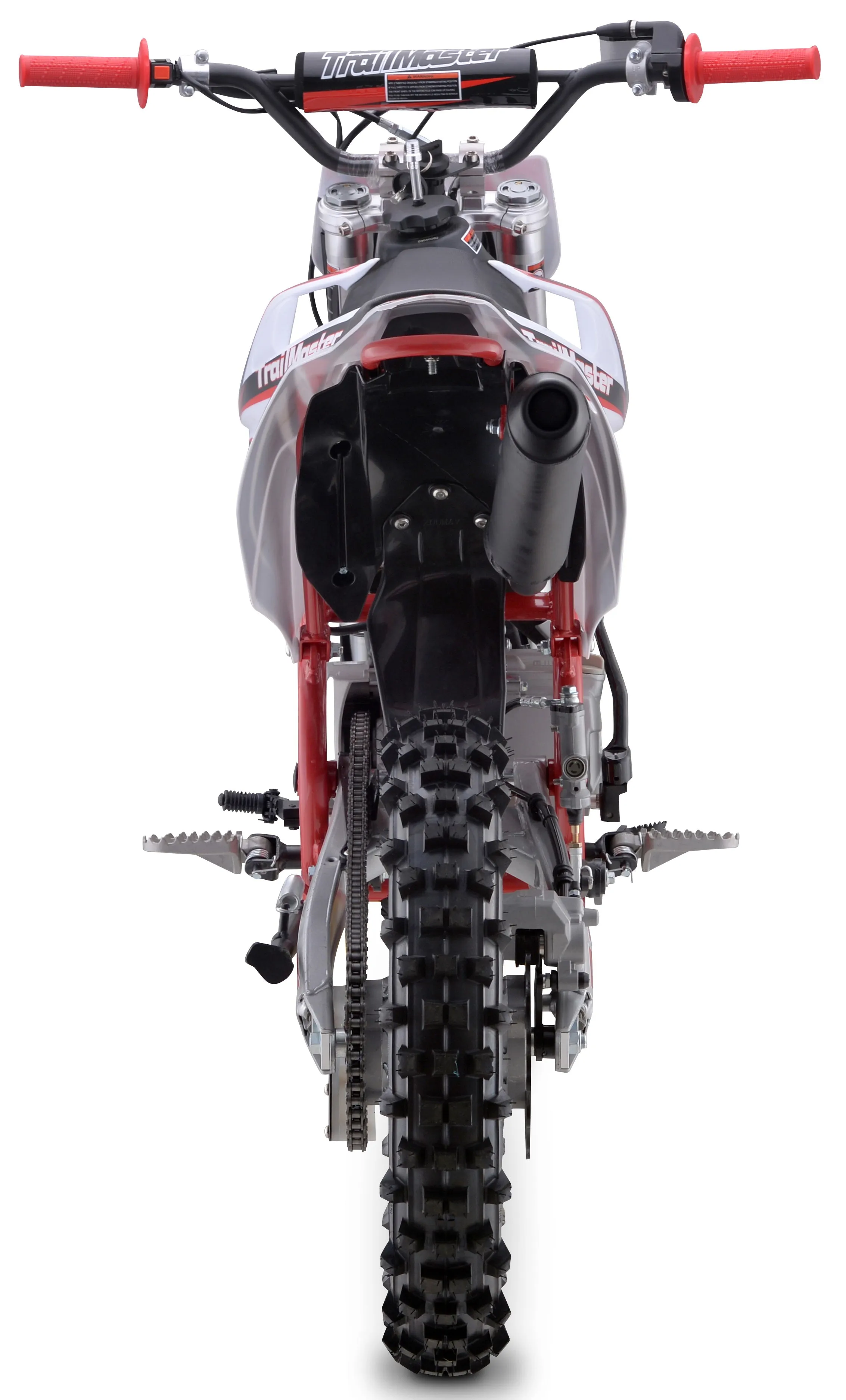 TrailMaster TM27 Dirt Bike  17" Font Tire.  four speed manual trans 33 inch seat height