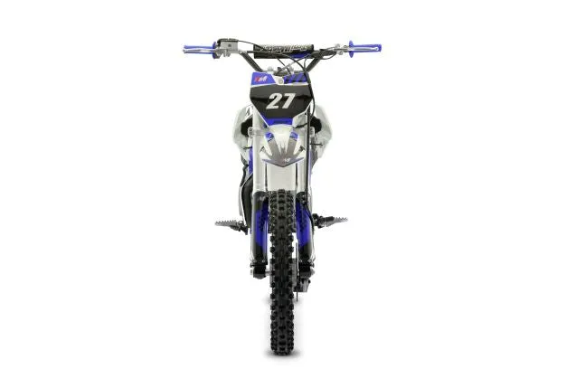 TrailMaster TM27 Dirt Bike  17" Font Tire.  four speed manual trans 33 inch seat height