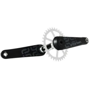 TRS Race Carbon Bicycle Crankset - 170mm, 73mm, 30mm Spindle with e-thirteen P3 Connect Interface