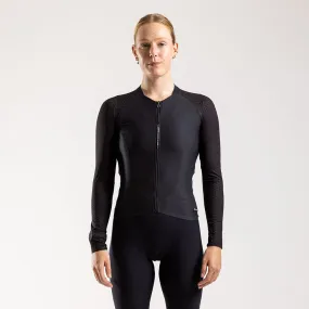 Women's Apex H1 Svelto Long Sleeve Jersey (Black)